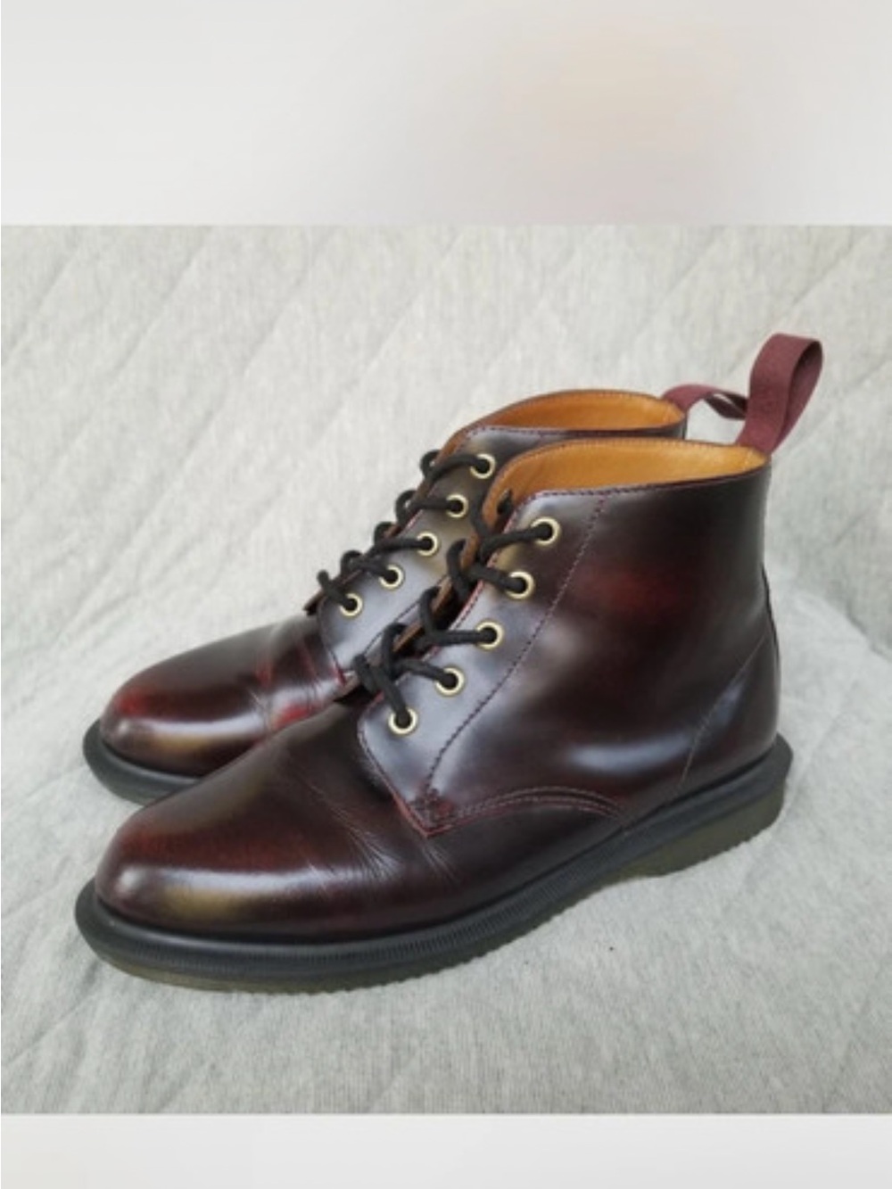 Dr. Martens Women's Emmeline Arcadia Leather Lace-Up Boots